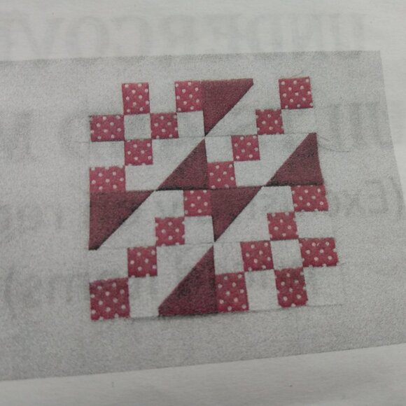 Quilt Block Sewing Pattern with Fabric - 2014 July Shop Hop Undercover Quilts - Picture 4 of 6